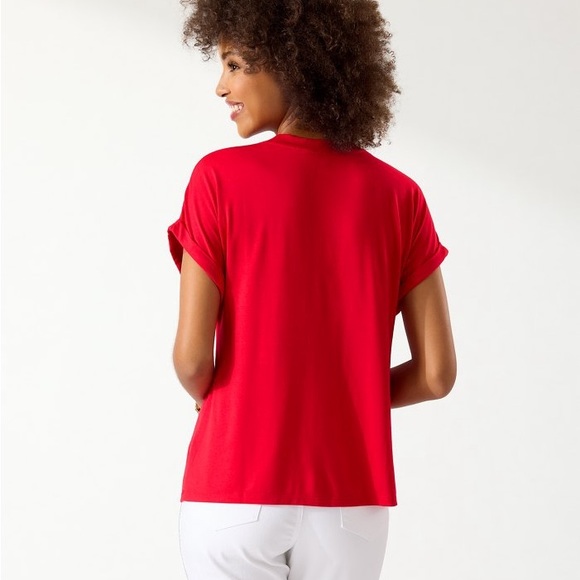 Tommy Bahama Kauai V-neck tee - Picture 4 of 4